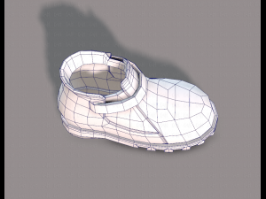shoes cartoonv12 3D Model
