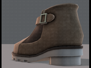 shoes cartoonv12 3D Model