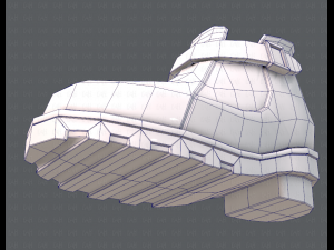 shoes cartoonv12 3D Model