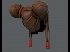 3d hair style for girl v29 Modèle 3D