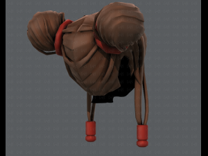 3d hair style for girl v29 Modèle 3D
