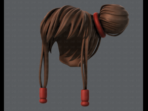3d hair style for girl v29 Modèle 3D