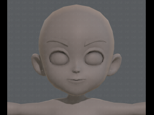 Base mesh boy character v03 Model 3D