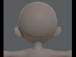 Base mesh boy character v03 Model 3D