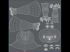 base mesh woman 05 Model 3D