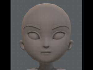 base mesh boy character v04 3D Model