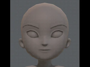 base mesh boy character v04 3D Model