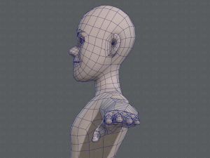 base mesh man character v03 3D Модель