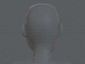base mesh man character v03 3D Модель