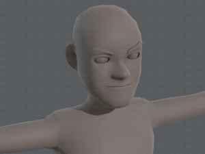 base mesh man character v03 3D Модель