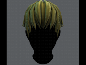 3d hair style for man v04 3D Модель