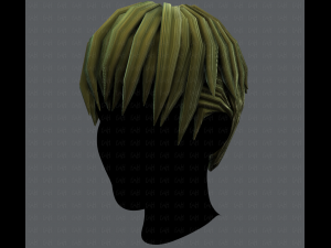 3d hair style for man v04 3D Модель