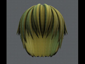 3d hair style for man v04 3D Model