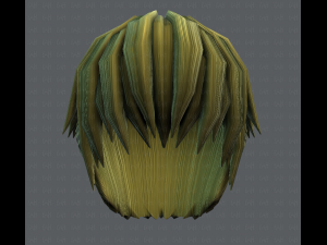 3d hair style for man v04 3D Модель