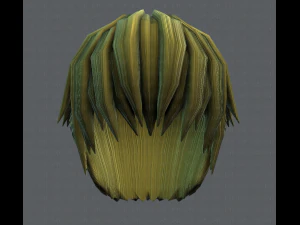 3d hair style for man v04 3D Model