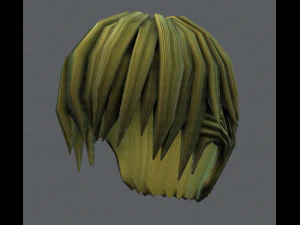 3d hair style for man v04 3D Model