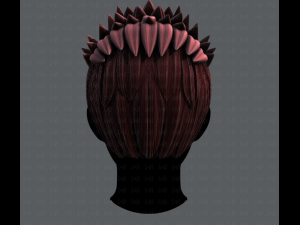 3d hair style for man v05 3D Модель