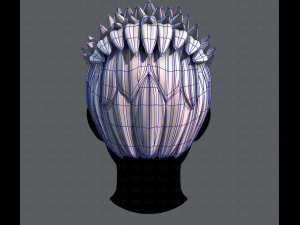 3d hair style for man v05 3D Модель