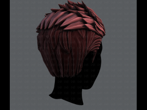 3d hair style for man v05 3D Модель