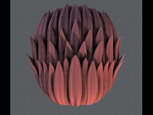 3d hair style for man v05 3D Модель
