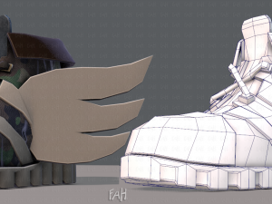 shoes cartoonv13 3D मॉडल