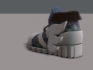 shoes cartoonv13 3D मॉडल