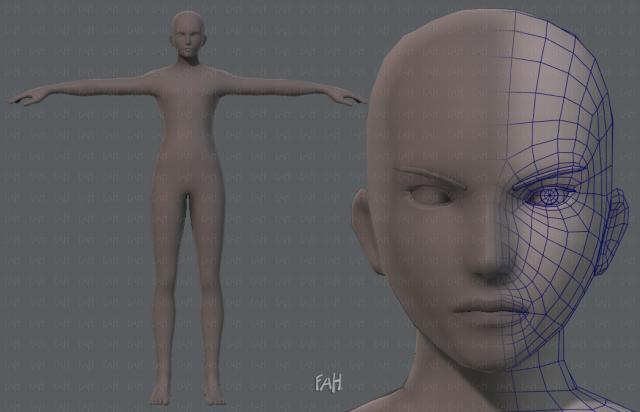base mesh man character v04 3D मॉडल .c4d .max .obj .3ds .fbx .stl .blend 