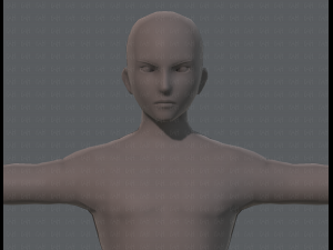 base mesh man character v04 3D मॉडल