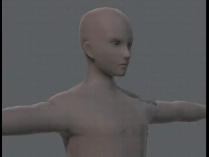 base mesh man character v04 3D Model