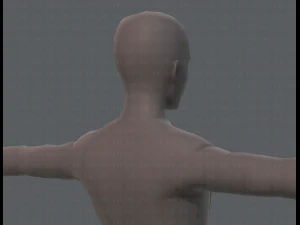 base mesh man character v04 3D Model