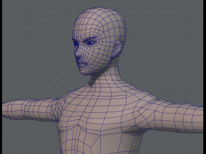 base mesh man character v04 3D मॉडल