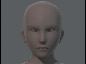 base mesh man character v04 3D Model