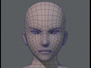 base mesh man character v04 3D Model