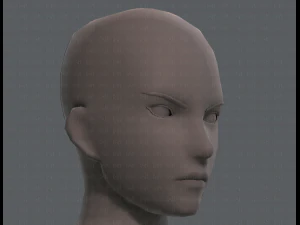 base mesh man character v04 3D Model