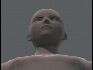 base mesh man character v04 3D Model