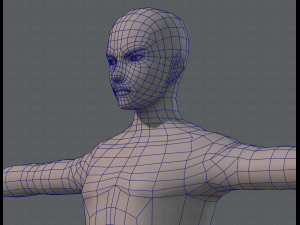 base mesh man character v04 3D मॉडल