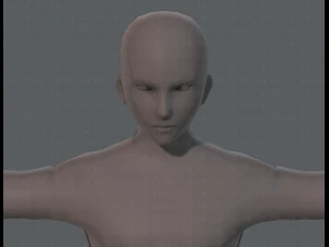 base mesh man character v04 3D Model
