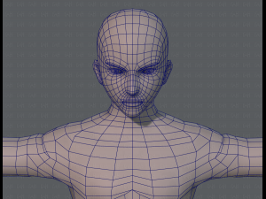 base mesh man character v04 3D मॉडल