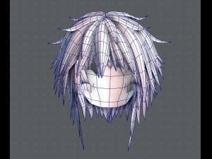 3d hair style for man typeb v01 3D Model
