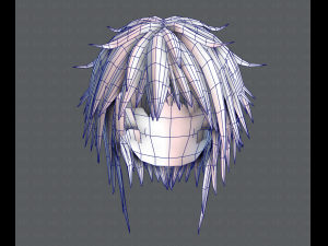 3d hair style for man typeb v01 3D Model