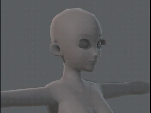 base mesh woman 06 3D Model