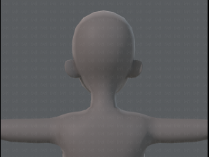 base mesh woman 06 3Dモデル