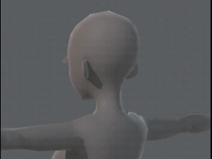 base mesh woman 06 3D Model
