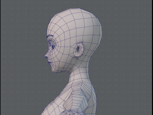 base mesh woman 06 3Dモデル