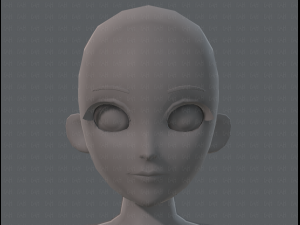 base mesh woman 06 3Dモデル