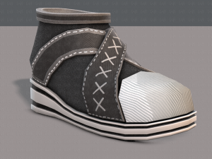 shoes cartoonv14 Modelo 3D