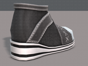shoes cartoonv14 Modelo 3D
