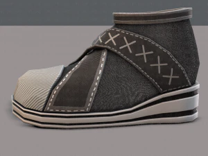 shoes cartoonv14 3D Model