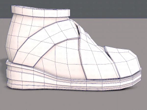 shoes cartoonv14 3D Model