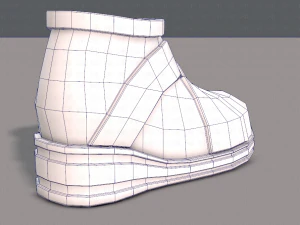 shoes cartoonv14 3D Model